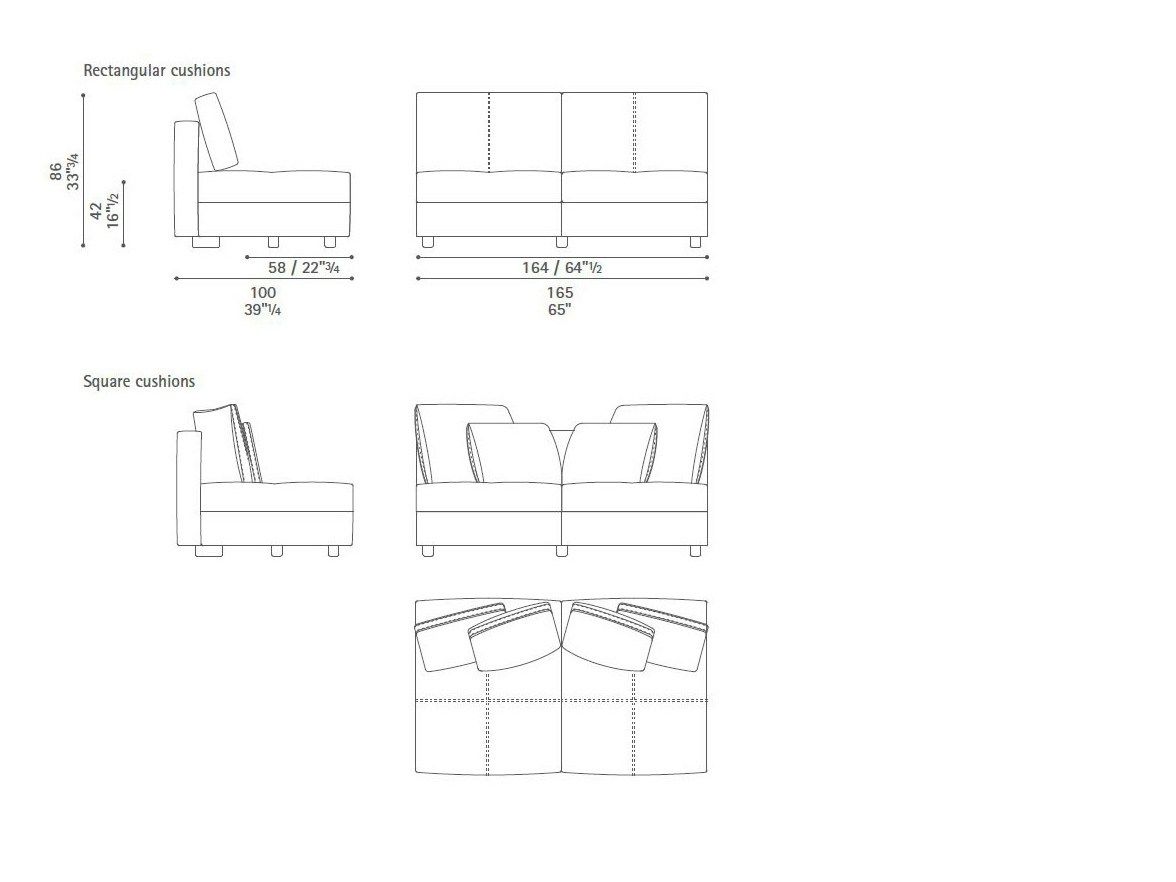 Кожаный модульный угловой диван Poltrona Frau коллекция - диваны и кресла ARCH-00060847 - Вид №8