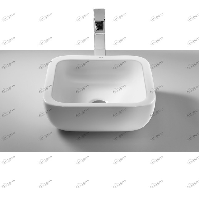 327654000 Накладная раковина на столешницу  прямоугольная AQUATON БРУК