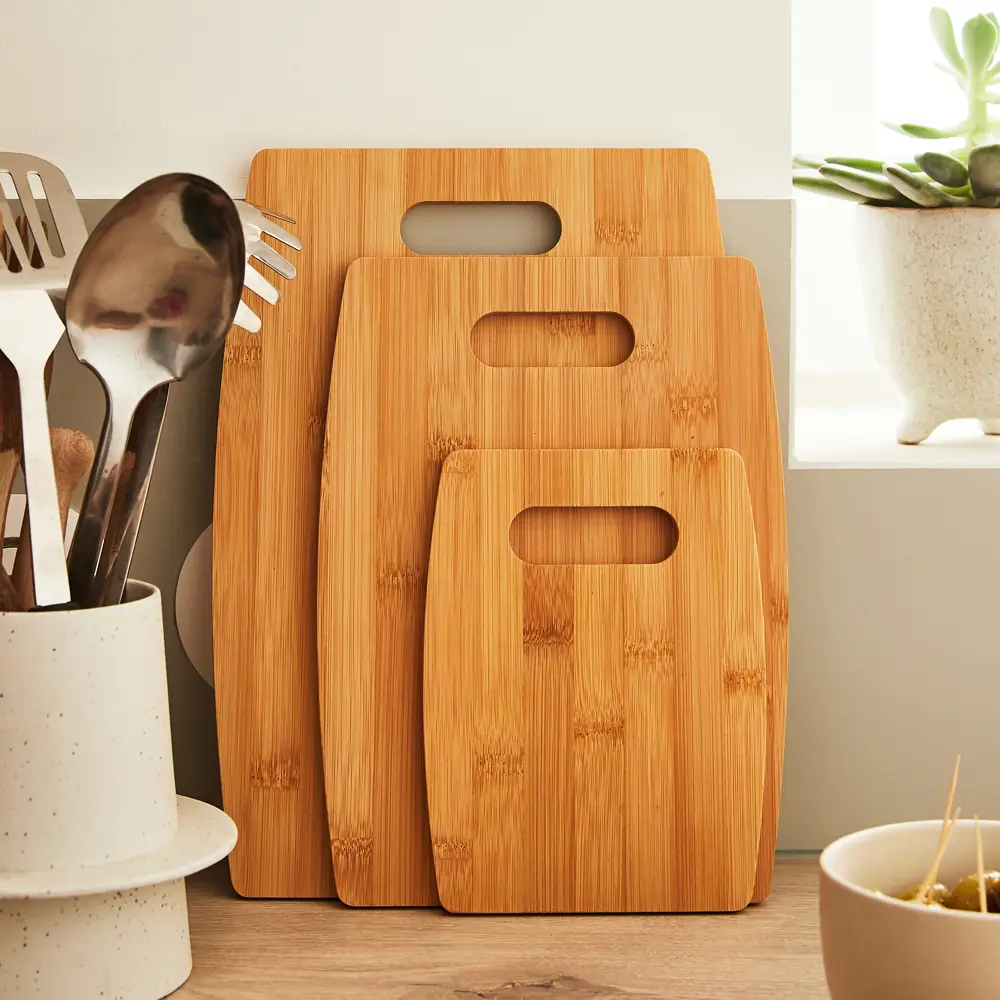 Набор бамбуковых разделочных досок Delinia из 3 предметов 85286076 STLM-0060881 - Вид №8