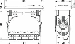 Danfoss EKC 202x EKC 202B Контроллер испарителя и уровня 084B8522  - Вид №23