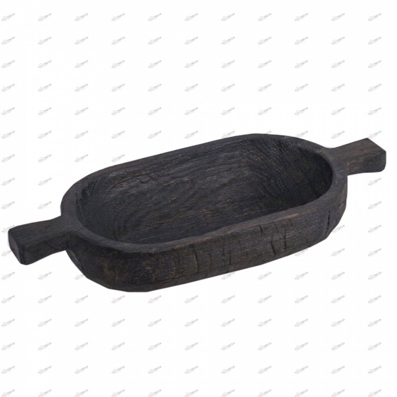 Плошка черная мореный дуб FUGA ECO WOOD 123648 Чёрный 