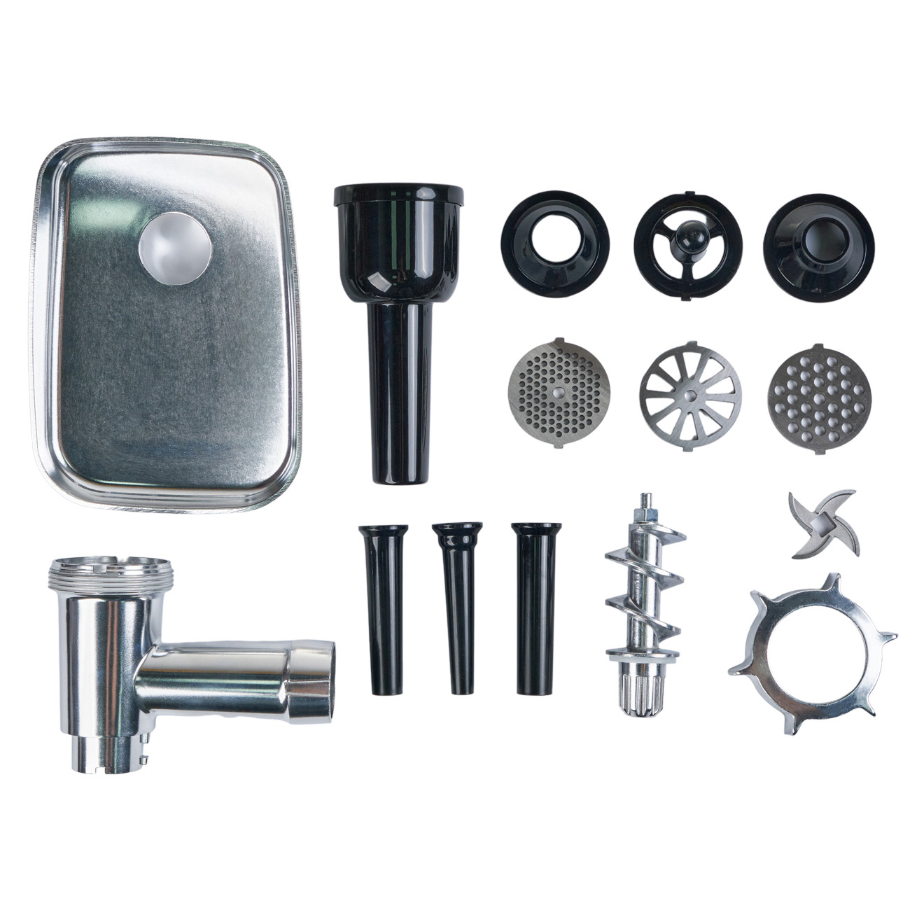 9161278 Мясорубка электрическая Oasis MG-DM3 серый STDN-0023025 - Вид №5