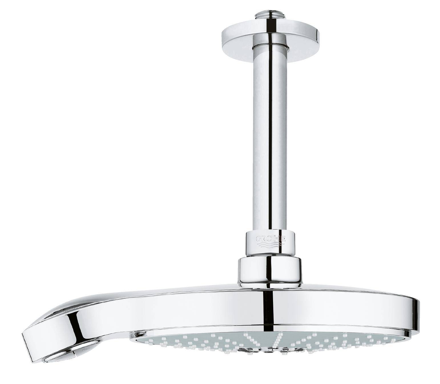 26173000 Верхний душ с потолочным душевым кронштейном Grohe хром 