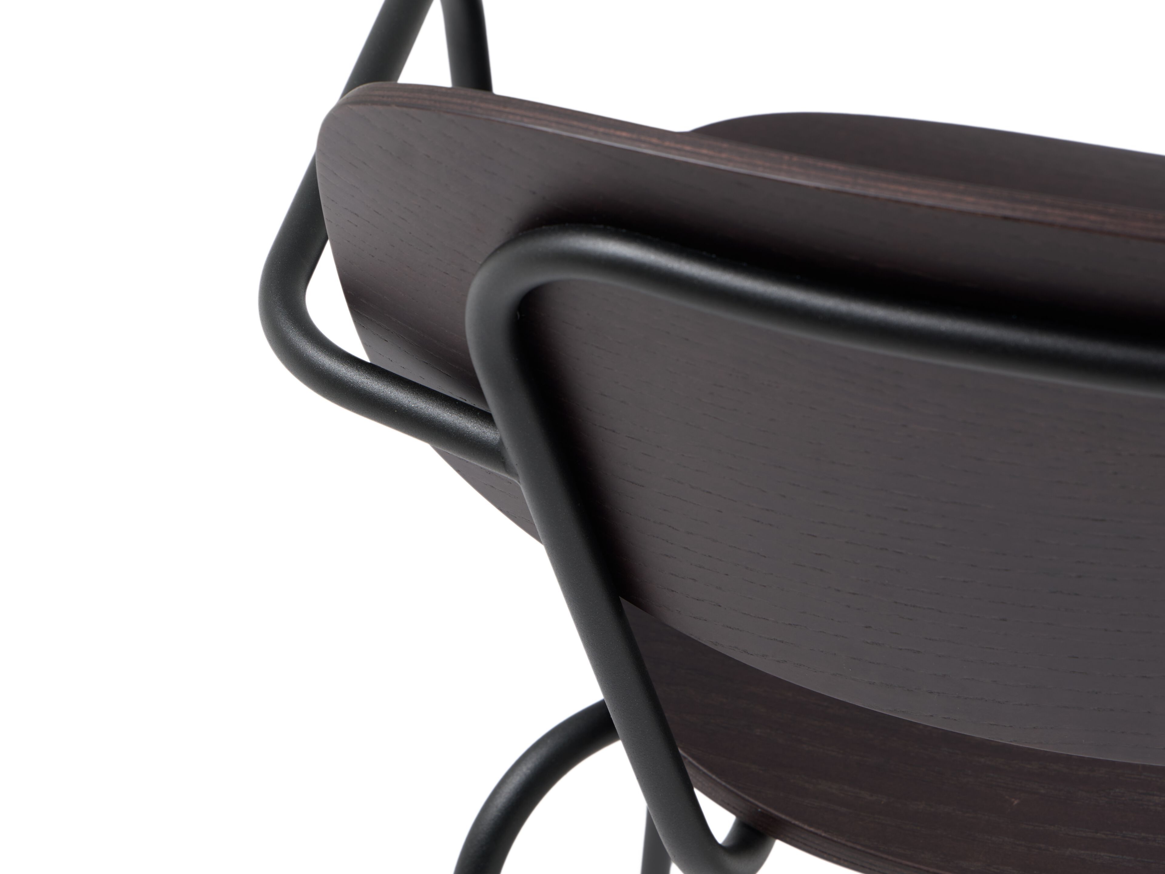 Деревянный стул с подлокотниками MOBLIBERICA Silueta ARCH-00109385 - Вид №4