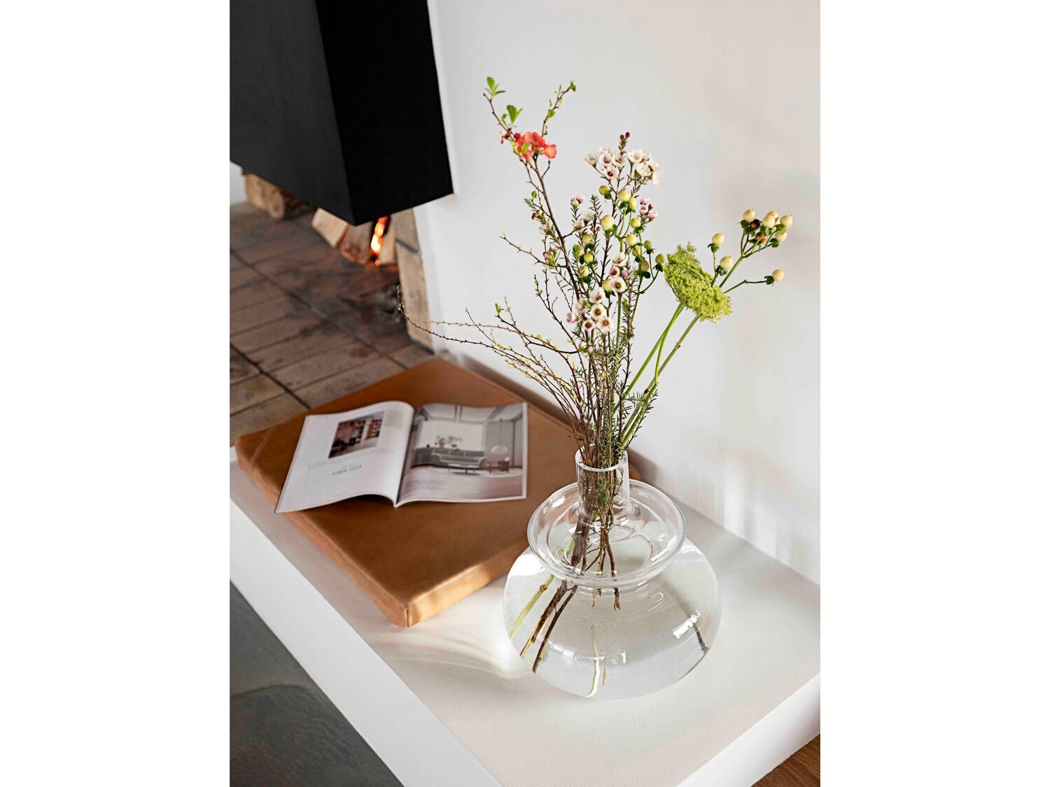 Круглая ваза из дутого стекла ZONE DENMARK Inu ARCH-00073165 - Вид №11