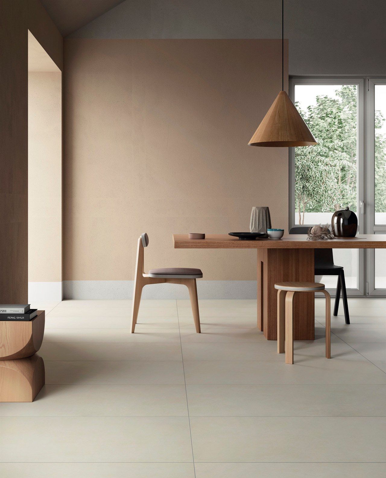 Пол / облицовка керамогранита для внутреннего и наружного применения с эффектом цемента ARIOSTEA NEXT ARCH-00035325 - Вид №1