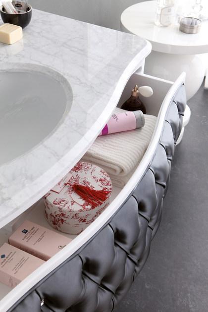 LEGNOBAGNO Консольная мойка с тафтинговыми ящиками Style 2 sun-id-1436677 - Вид №3