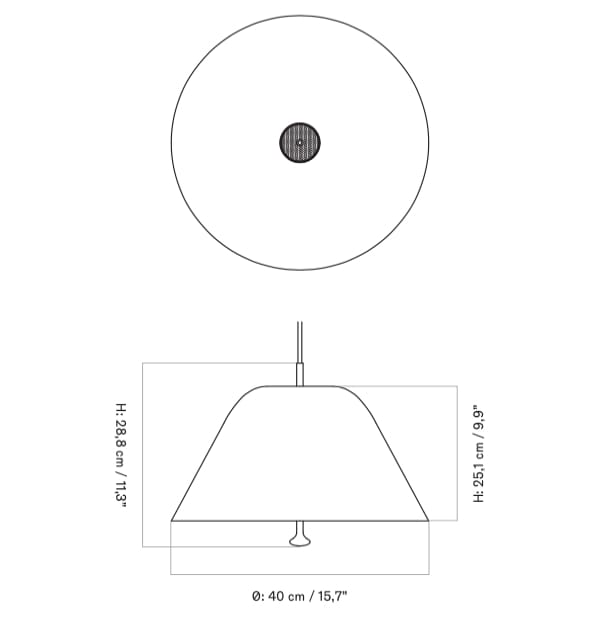 Алюминиевый подвесной светильник Audo Copenhagen LEVITATE ARCH-00125085 - Вид №22