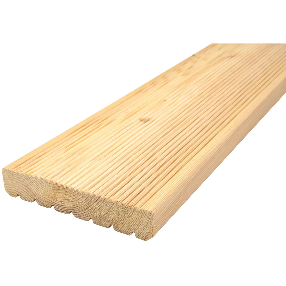 Santreyd Террасная доска из лиственницы Оптима 2000х142х27 мм с вельвет-текстурой 82270904 STLM-0023637