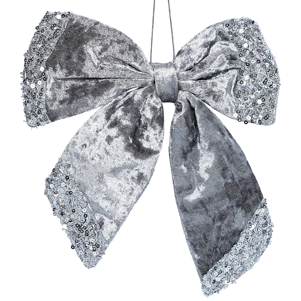 89368969 Украшение декоративное Бант полиэстер 22x20 см фиолетовый STLM-1509198 Santreyd 