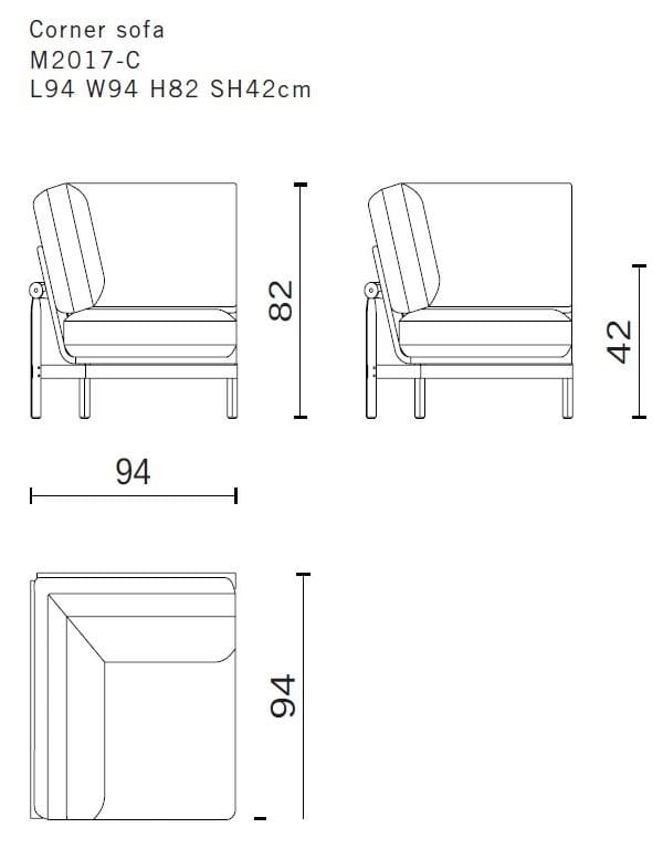 Ткань диван District Eight Stilt ARCH-00135719 - Вид №19