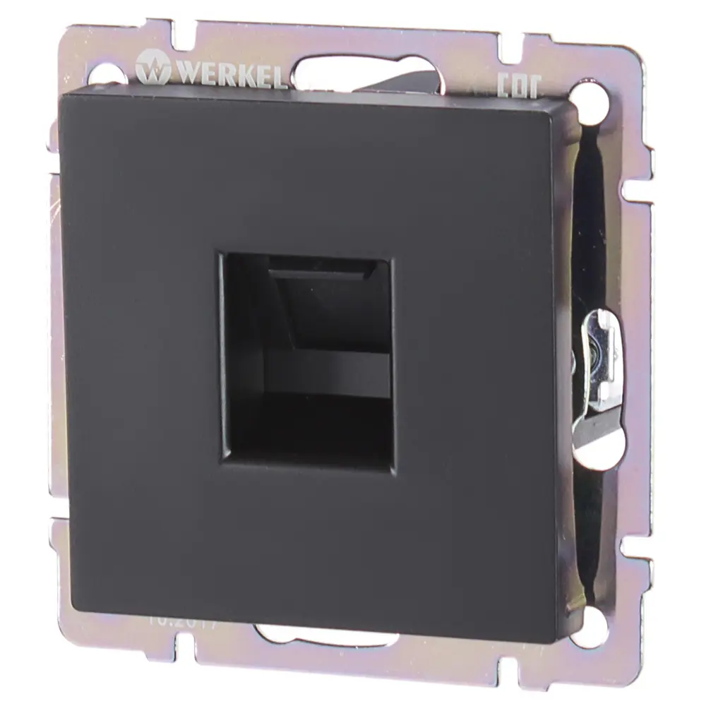 Розетка компьютерная WERKEL RJ-45 для скрытого монтажа 17783996 Встраиваемые механизмы STLM-0008630 - Вид №2