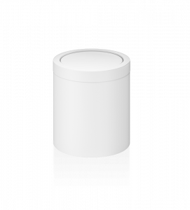 напольная корзина для бумаги DW 1240 DECOR WALTHER Белый матовый 611050