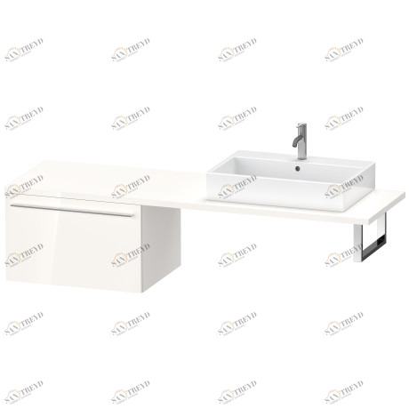 XL545408585 X-Large Шкафчик для консоли Белый глянцевый лак Duravit
