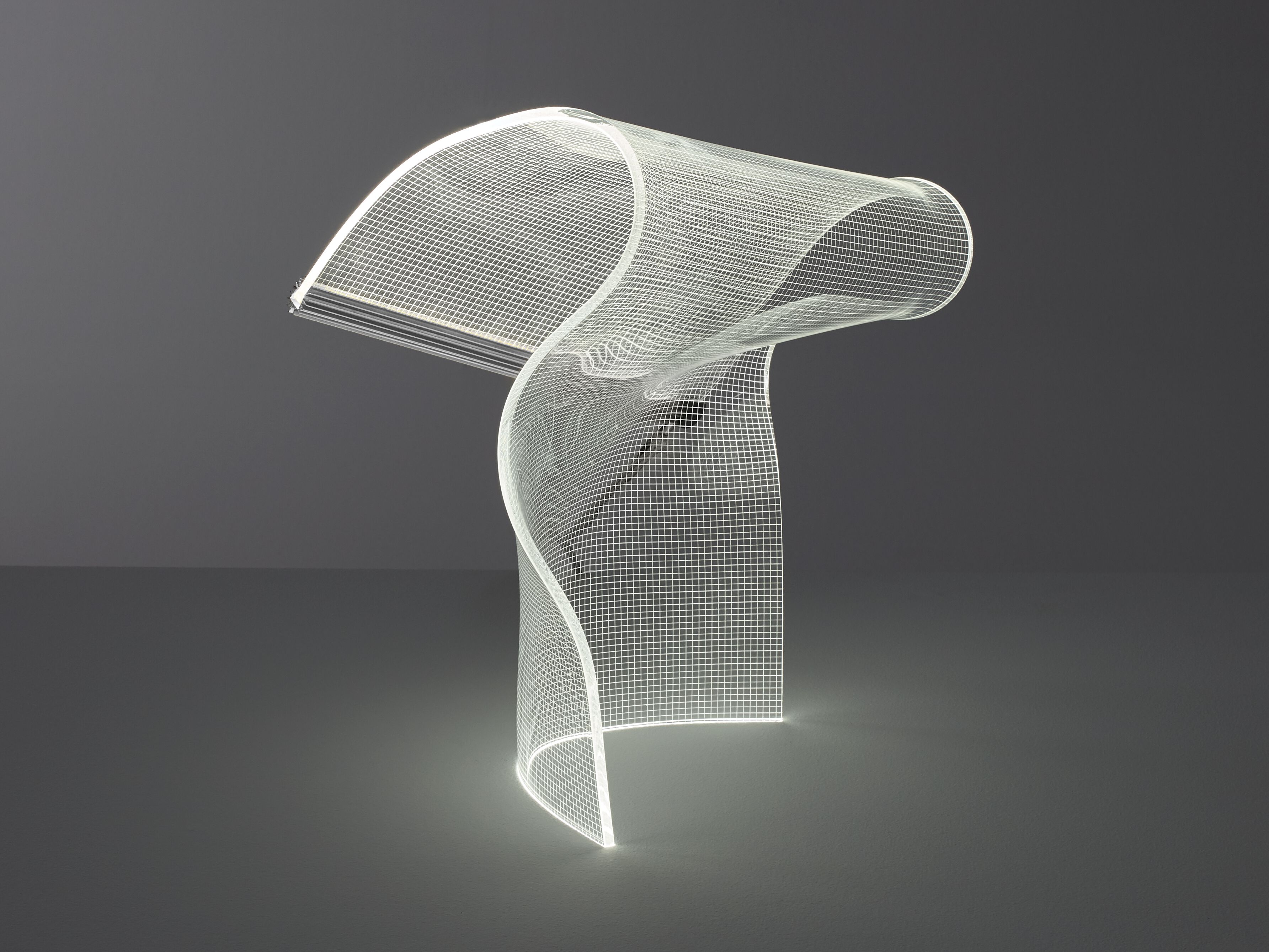 Акриловая светодиодная настольная лампа ручной работы с диммером PARACHILNA GWEILO ARCH-00133993