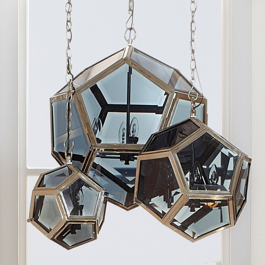 Фонарь Yorkshire L от Eichholtz темный 107959 EICHHOLTZ ДИЗАЙНЕРСКИЕ, EICHHOLTZ 060580 Прозрачный  - Вид №3