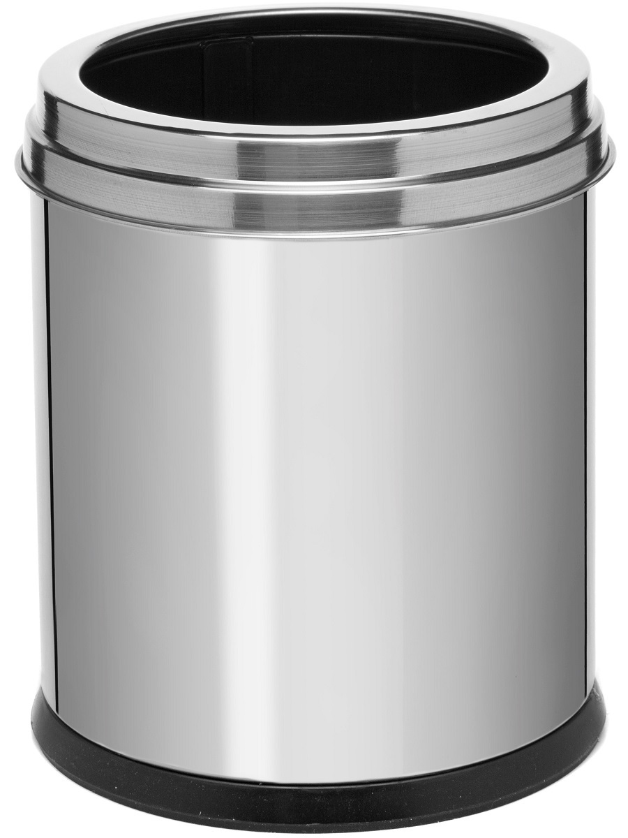 Ведро для мусора  без крышки Lepus 5L Chrome NAVAKO 11098