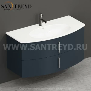 MDMC10Y157 Тумба с двумя ящиками 100 см серая Globo 4ALL Италия