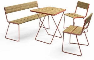 VESTRE Складной стол для общественных мест из стали и дерева April go