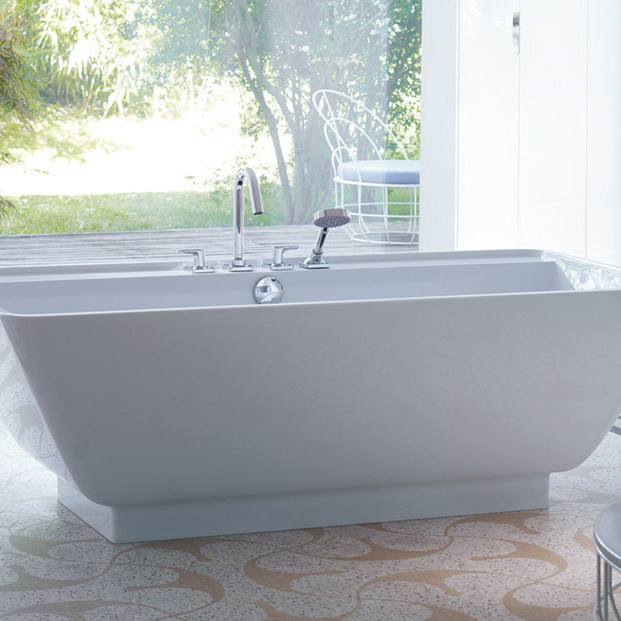 MWAP180 Senza Collection ванна из минерального литья, отдельно стоящая Burgbad 42709 - Вид №6