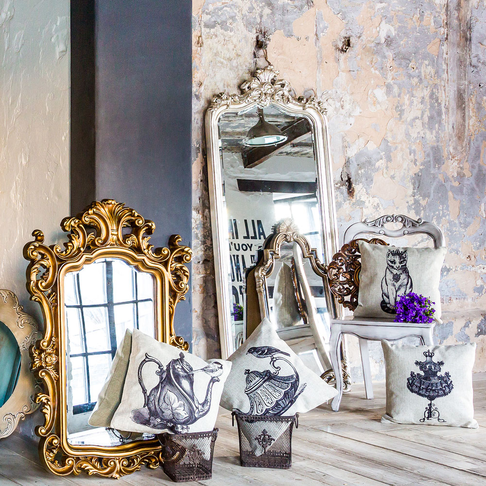 2718863 Интерьерная подушка «Старинная гравюра», версия 23 Object Desire  - Вид №5