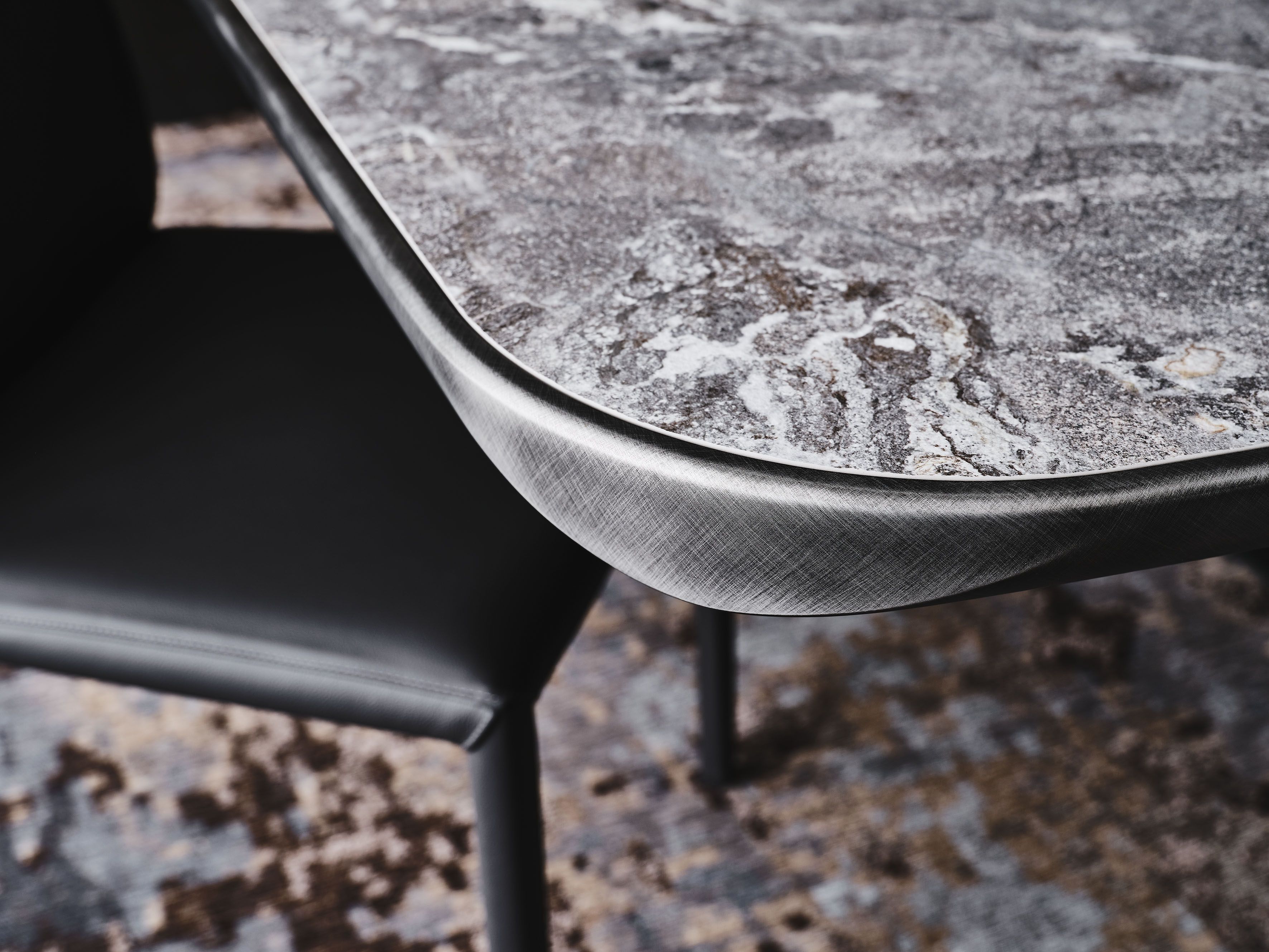 Керамический и стальной бочковый стол Cattelan italia строгальный станок ARCH-00098851 - Вид №2