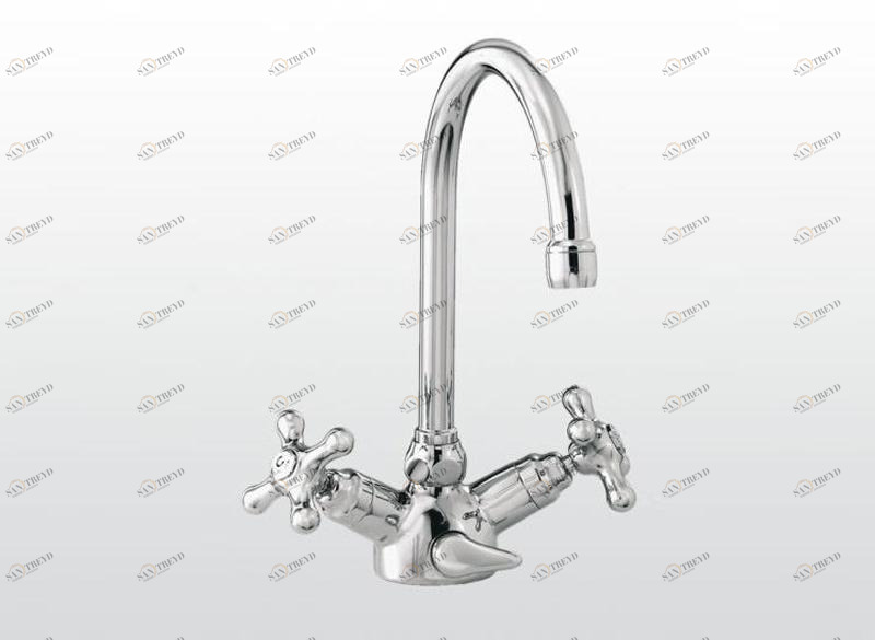 RUBINETTERIE STELLA Смеситель для раковины на одно отверстие Roma sun-id-1442904