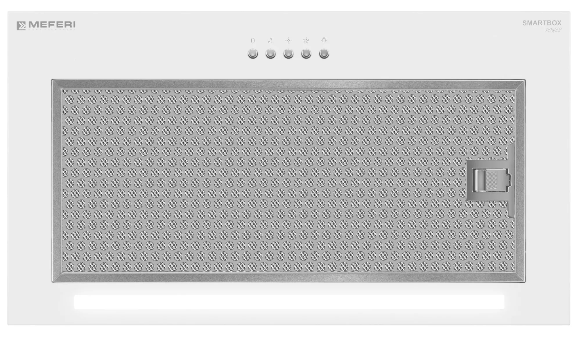 9168722 Вытяжка полновстраиваемая Meferi SMARTBOX52WH POWER белый STDN-0107331 - Вид №4