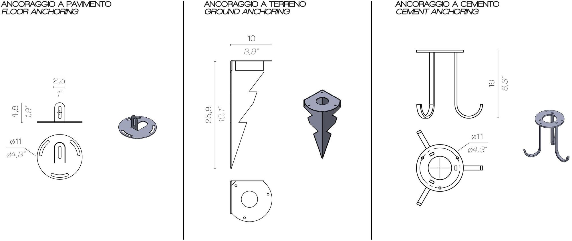 Contardi Светодиодный напольный светильник Promo outdoor 2020 sun-id-1352607 - Вид №18