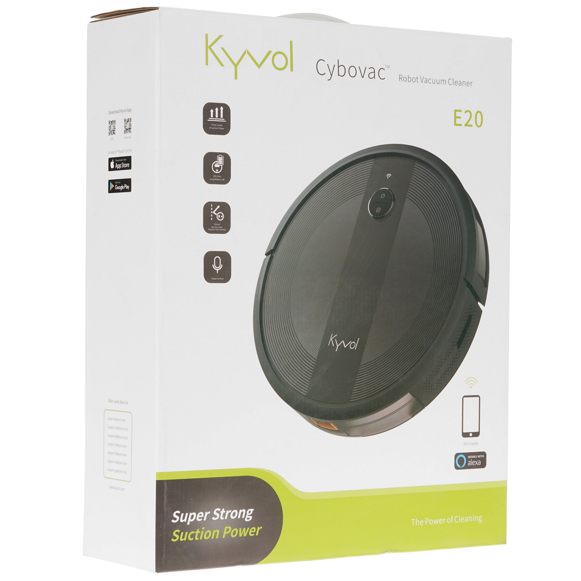 5309229 Робот-пылесос Kyvol E20 черный STDN-0095051 - Вид №12