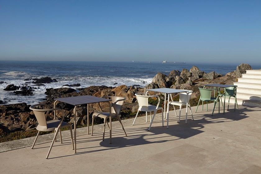 Adico Штабелируемый садовый стол из hpl sun-id-1478172 - Вид №3