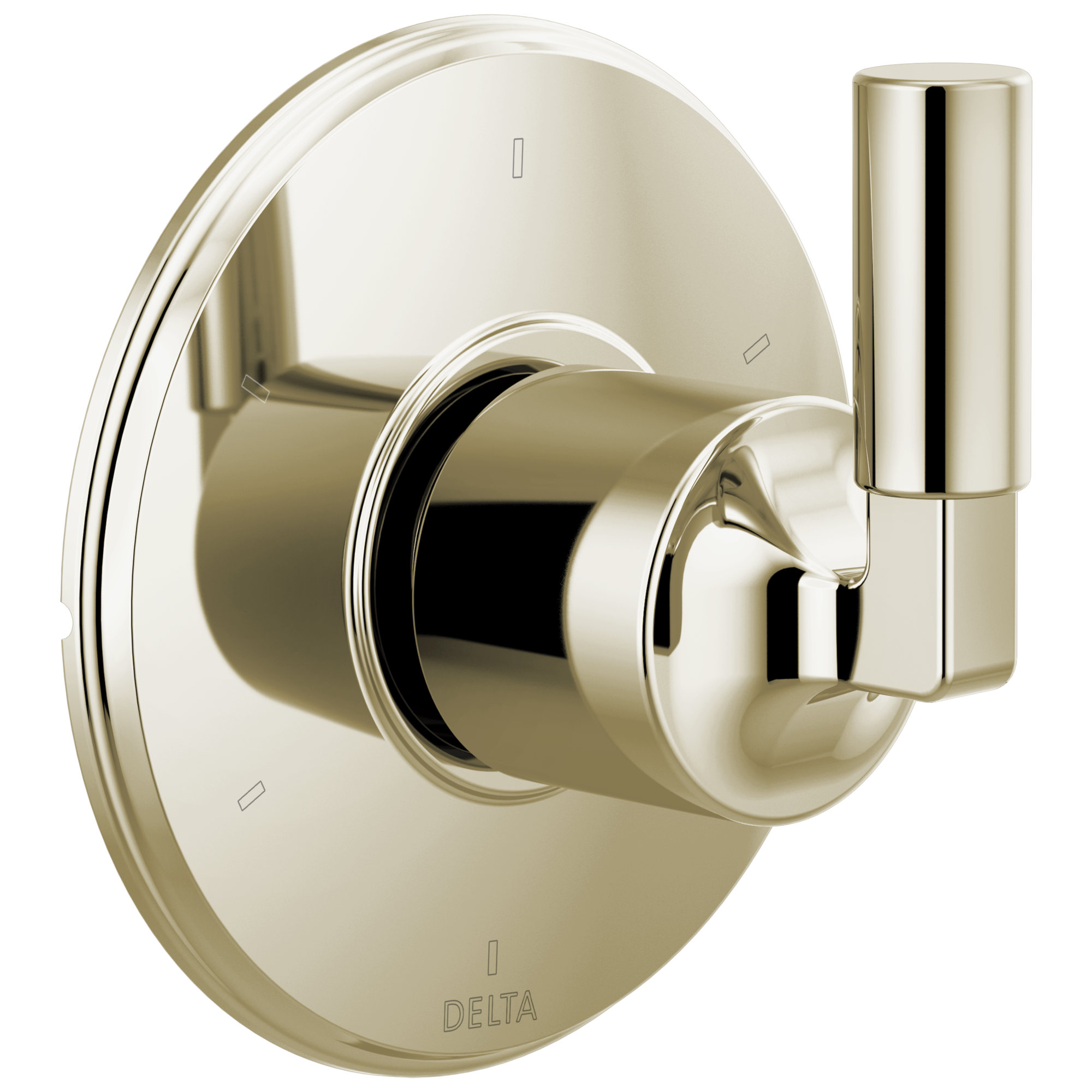 T11948-PN 3-портовая переключающая накладка с 6 позициями Delta Faucet Bowery Полированный никель