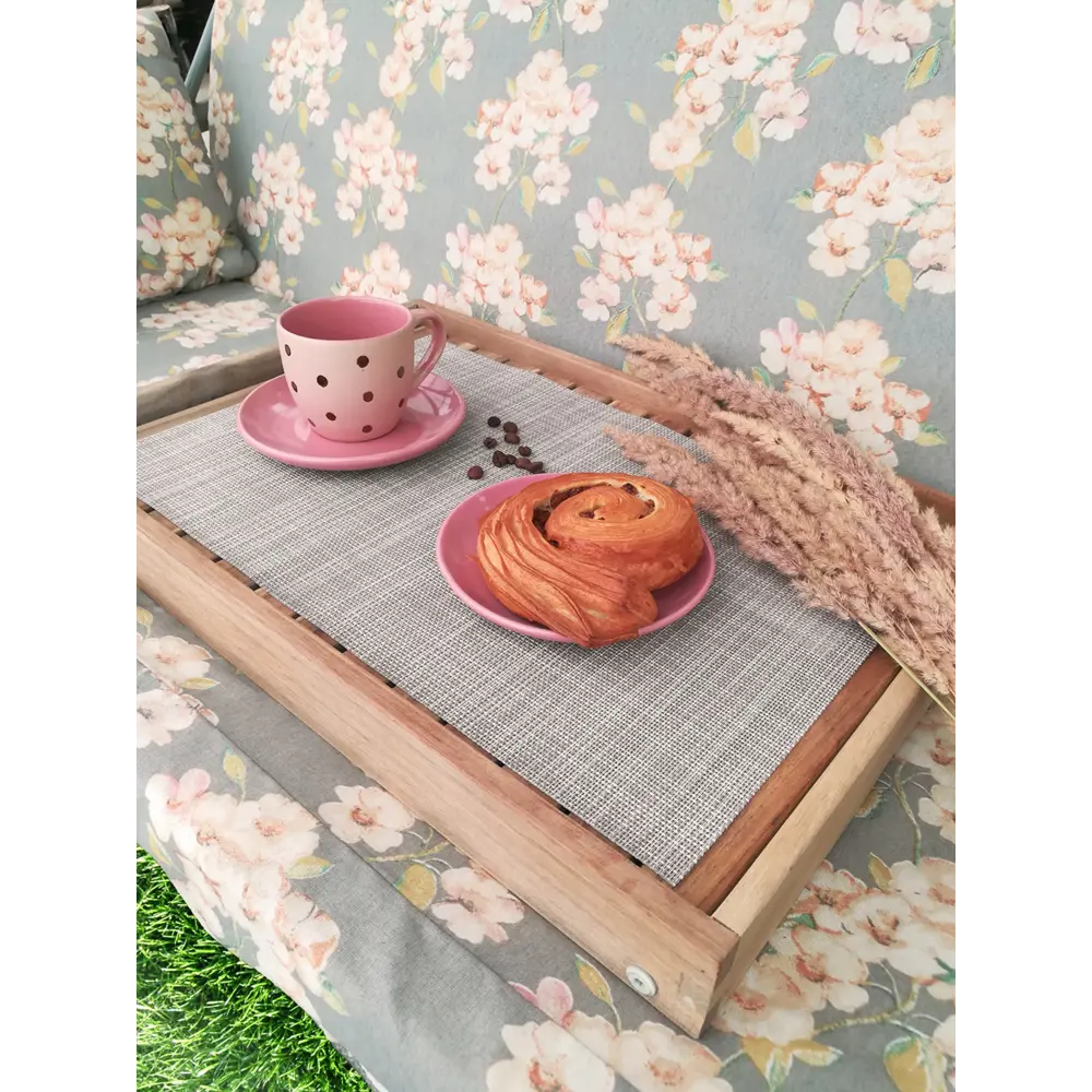 Стол поднос Naterial Solis 55x35 см складной акация светло-коричневый STLM-2193595 - Вид №4