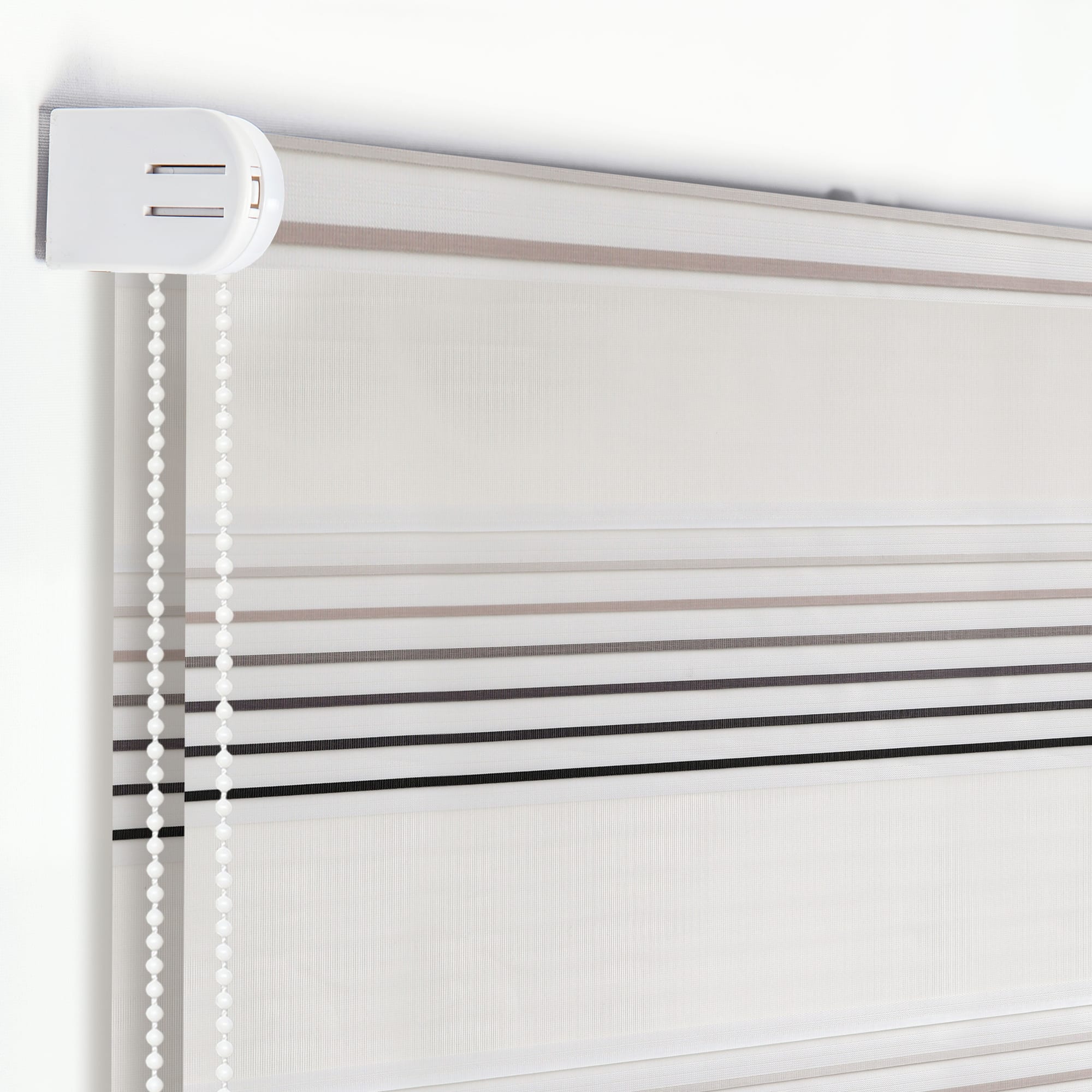 83502998 Штора рулонная день-ночь Miamoza Milan 80x160 см бежевая Santreyd  - Вид №1