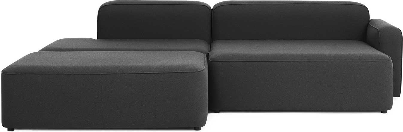 1002010 Веревочный диван Шезлонг правый с пуфом Normann Copenhagen  - Вид №2