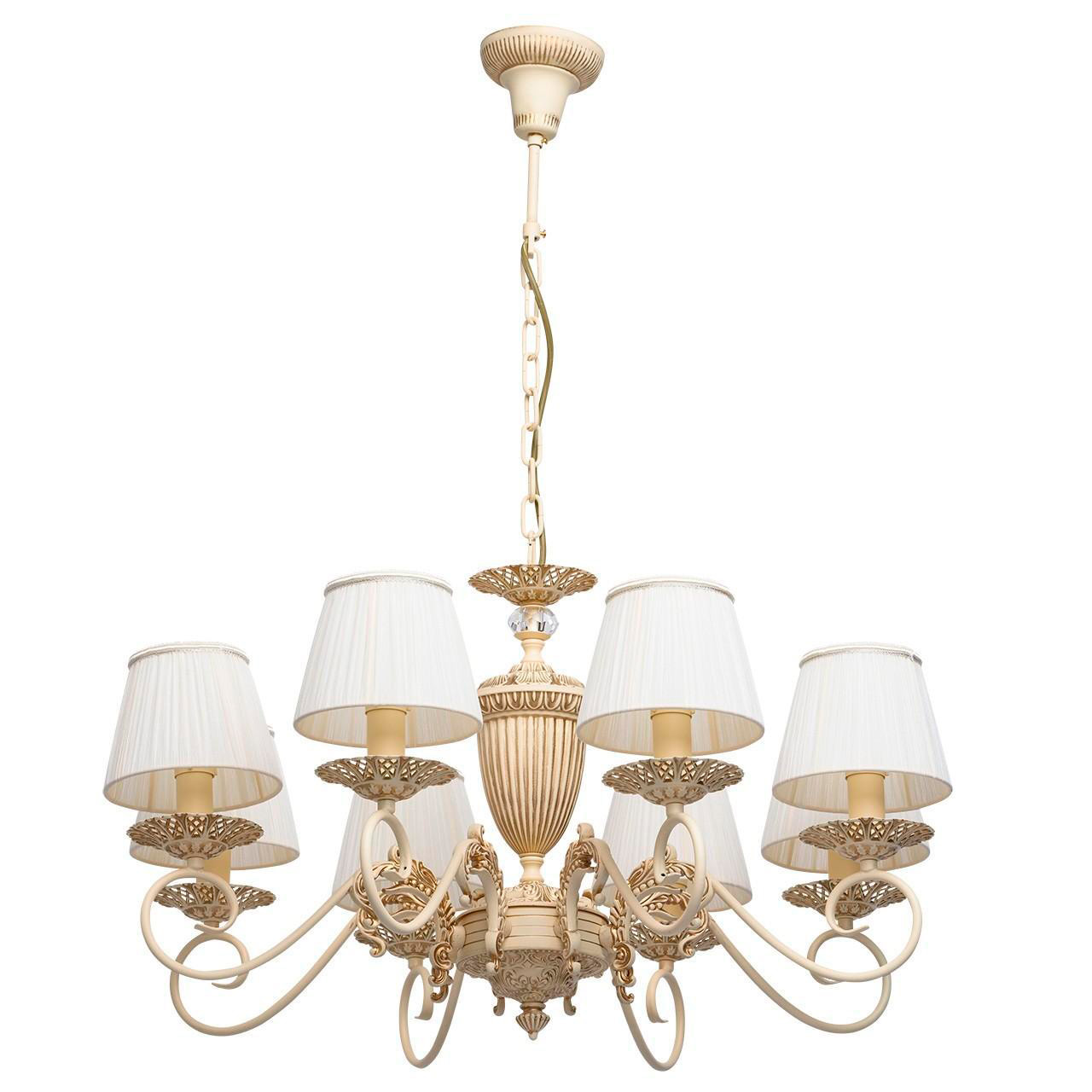 Подвесная люстра MW-Light Ариадна 14 450014208 белая MW-LIGHT ДИЗАЙНЕРСКИЕ, АРИАДНА 188196 Белый  - Вид №4