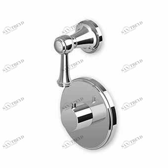 ZAL646 - R97810 - R97815 Встроенный термостатический смеситель для душа 1/2 "и переключатель на 2/3 с открытием / закрытием воды. Zucchetti Agorà 