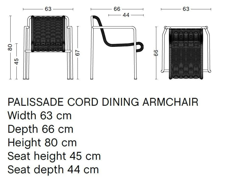 Садовое кресло с подлокотниками In Stock Hay ARCH-00039186 - Вид №6