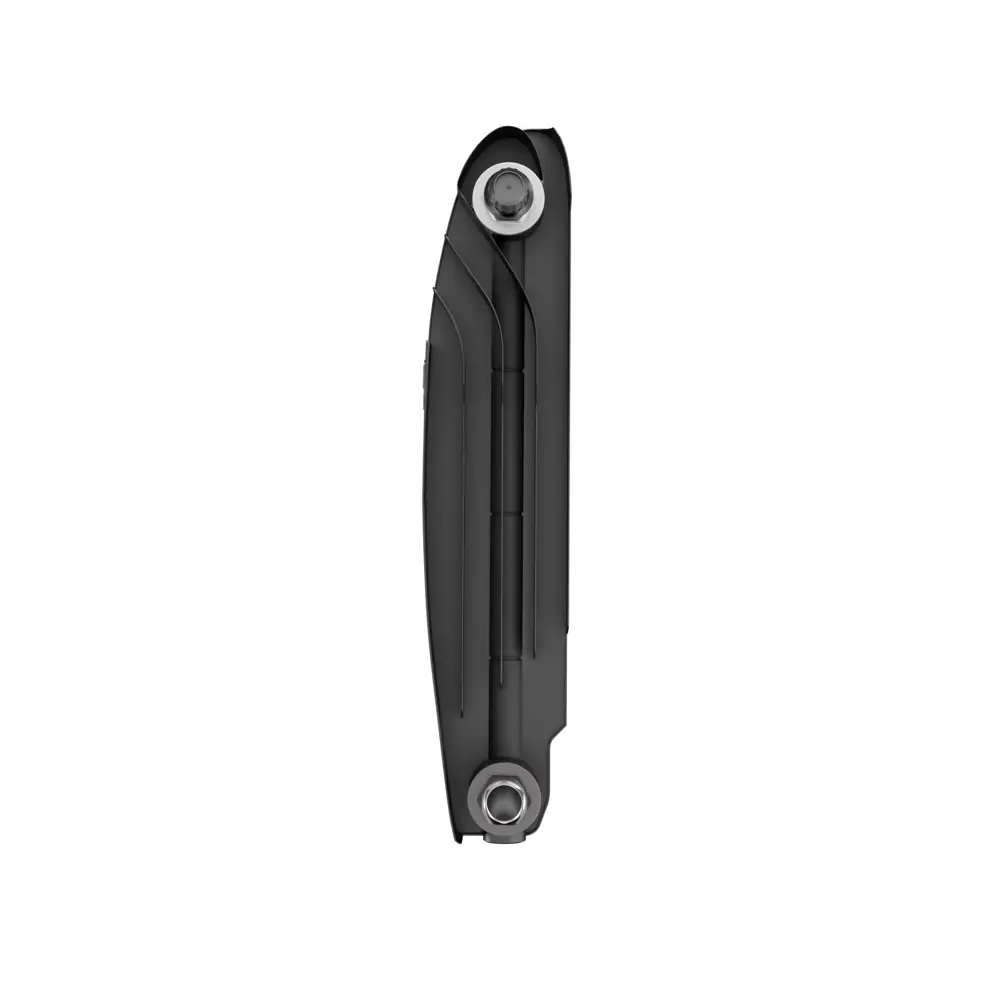 Радиатор секционный Royal Thermo Biliner 350/87 6 секций нижнее подключение биметалл черный 89391447 STLM-2182494 Отсутствует - Вид №2