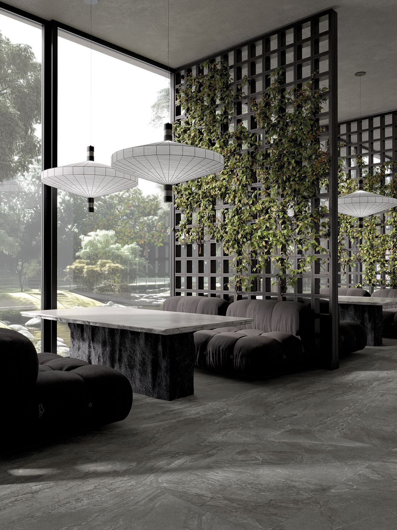 Пол / облицовка керамогранита с эффектом камня MARINER Moonstone ARCH-00083668