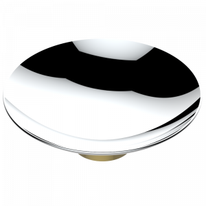 G6E-544GM Мыльница на подставке, диаметр : 150 мм Thg-paris Metamorphose с белой керамикой Хром/золото