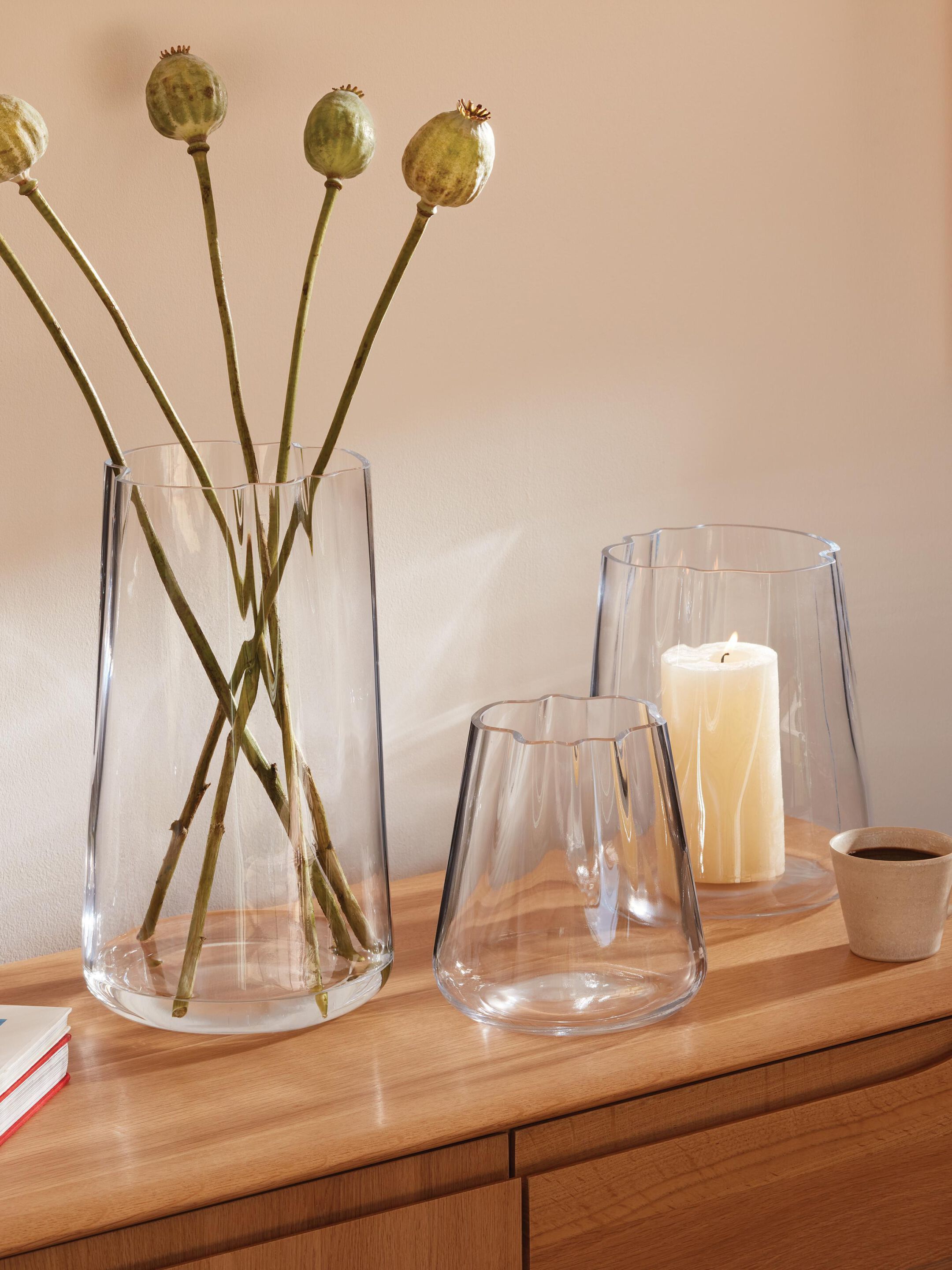 ВАЗа ручной работы из дутого стекла LSA Lagoon ARCH-00038342 - Вид №6