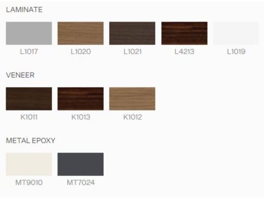 Деревянный шпон квадратный журнальный столик с подносом Ersa Kilig ARCH-00102110 - Вид №3