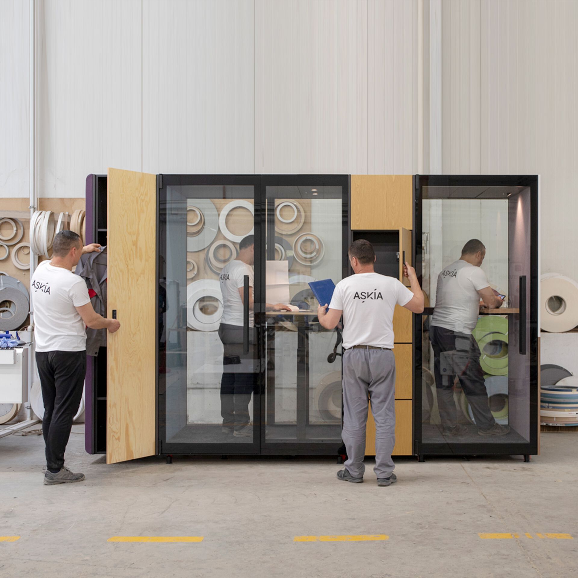 Мобильный контейнер для офисного острова Askia Kameleon ARCH-00117662 - Вид №3