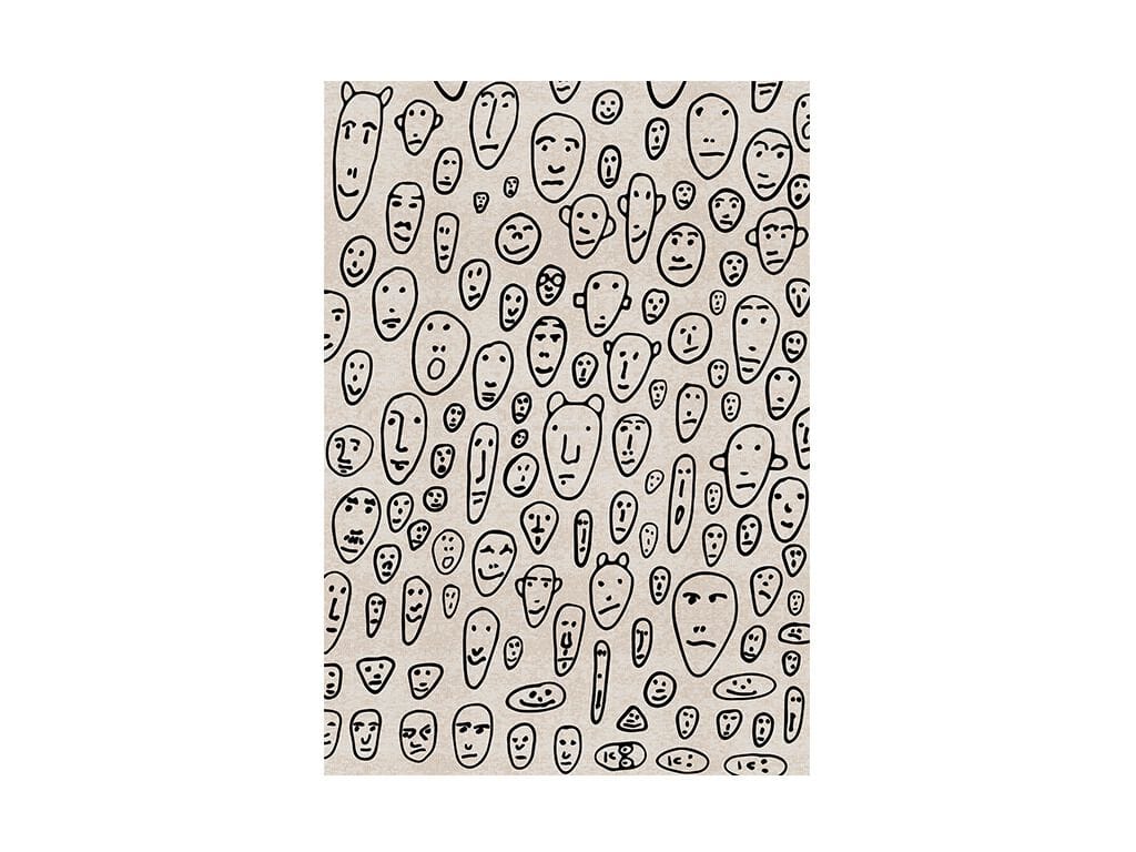 Прямоугольный ковер Qeeboo Ковер Genetic Tales ARCH-00025906