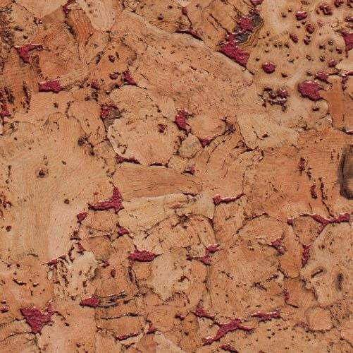 Пробка Wicanders Dekwall Hawaii Red (Гладкая) 600х300 мм RY67001