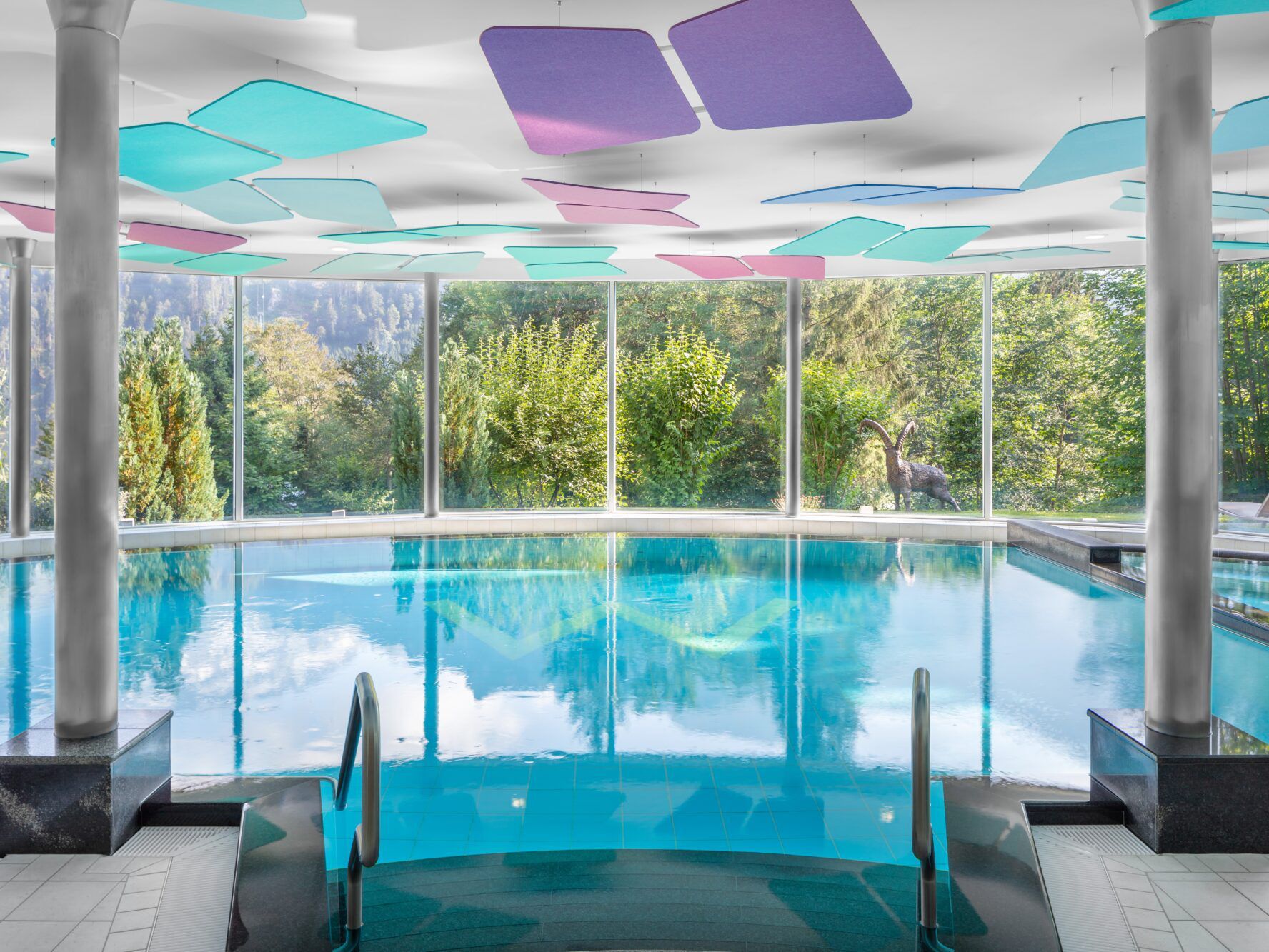 Акустическая подвесная панель из ПЭТ ECHOJAZZ ECHOSAIL® ARCH-00062331 - Вид №5