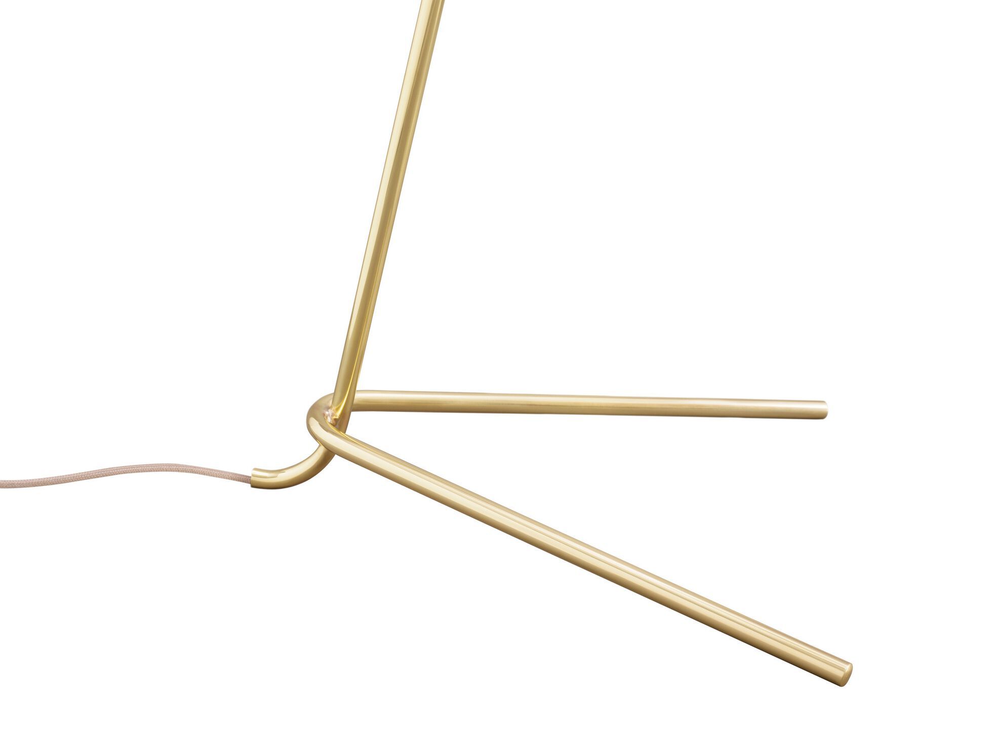 Торшер из металла и шелка Kalmar Hase ARCH-00032244 - Вид №1