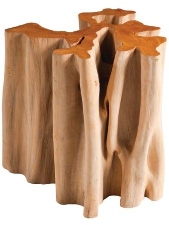 Roche Bobois Журнальный столик из массива дерева sun-id-1443513 - Вид №1