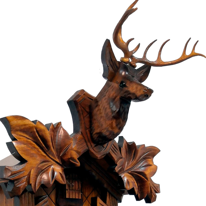 Часы настенные с кукушкой коричневые 0533 Sars SARS ДИЗАЙНЕРСКИЕ 00-3967485 Коричневый  - Вид №2